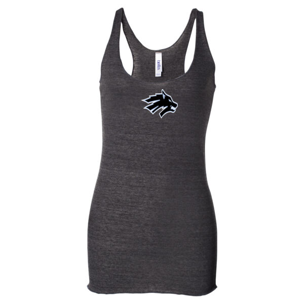 Wolves Head - Ladies' Triblend Racerback Tank Top Thumbnail