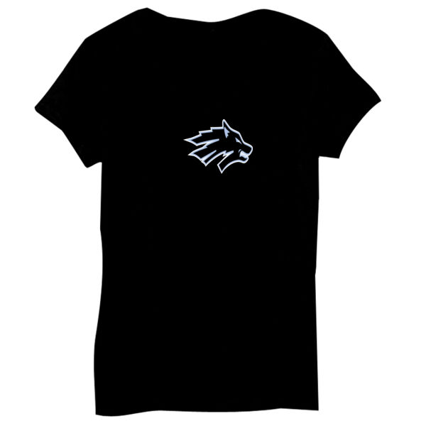 Wolves Head - Bella Short-Sleeve V-Neck T-Shirt Thumbnail