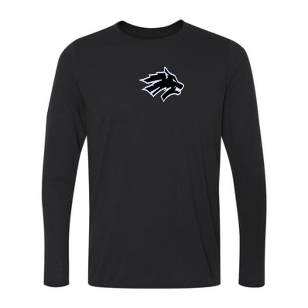 Wolves Head - Long Sleeve Ultra Performance 100% Performance T Shirt Thumbnail
