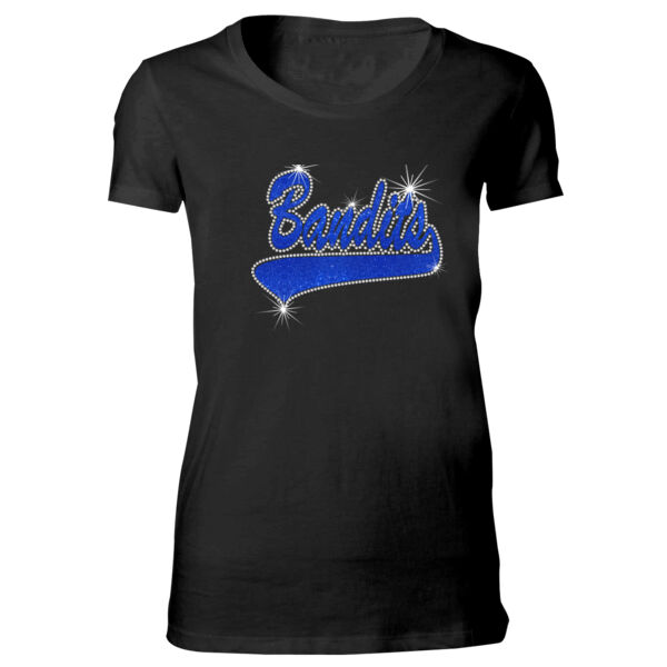 Bandits Rhinestone Baseball - Bella Favorite T-Shirt Thumbnail
