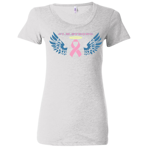IM Strong - (S) Ladies' Triblend Short Sleeve T-Shirt Thumbnail