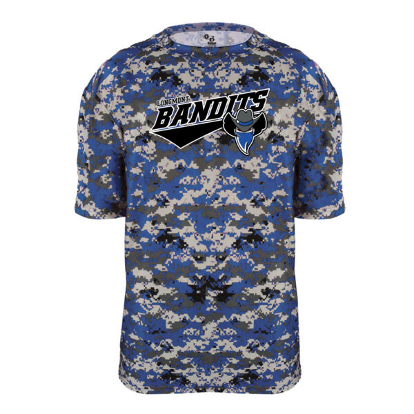 Bandits Logo - Badger Digital Camo Tee Thumbnail