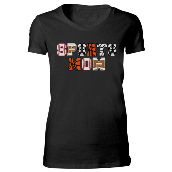 Sports Mom - Bella Favorite T-Shirt Thumbnail