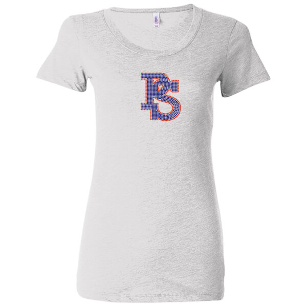 Ladies PS Rhinestone Cotton Shirt Thumbnail