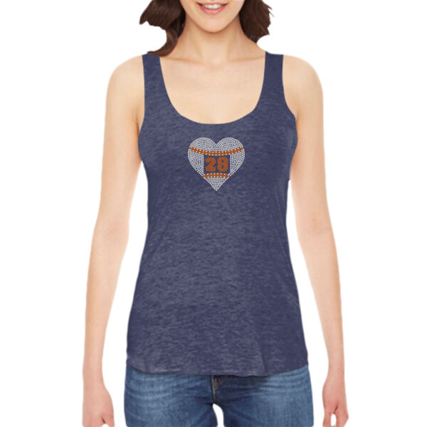 Custom Rhinestone Heart Thumbnail