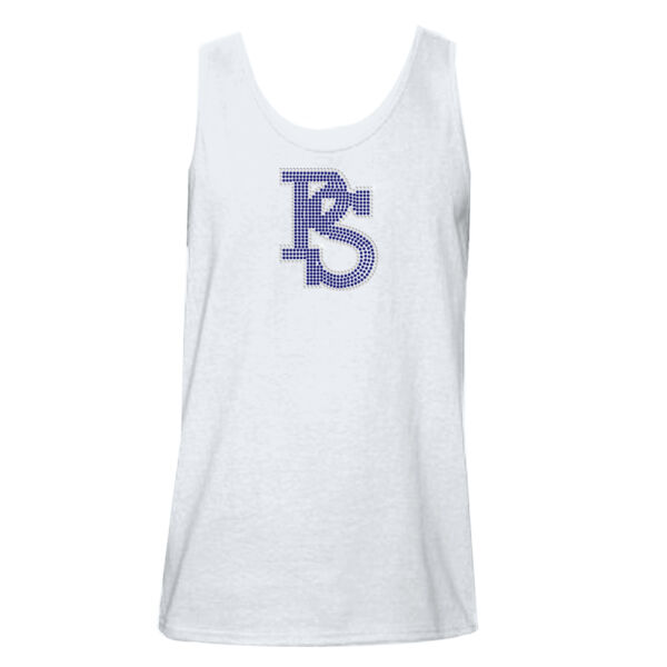 Pro Swing PS Blue White - Ultra Cotton® 6 oz. Tank Thumbnail