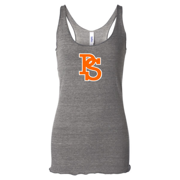 Pro Swing PS Orange White - Ladies' Triblend Racerback Tank Top Thumbnail