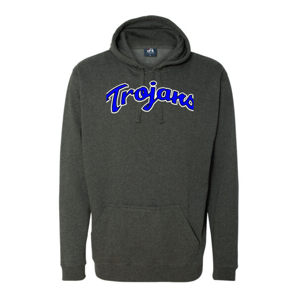 Trojans Script Logo - Tailgate Hoodie with Koozie & Bottle Opener Thumbnail