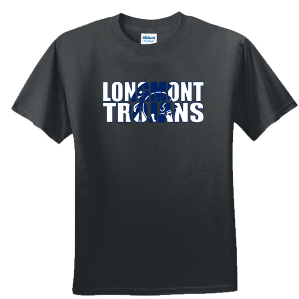 Longmont Trojans Knockout - Unisex or Youth Ultra Cotton™ 100% Cotton T Shirt Thumbnail