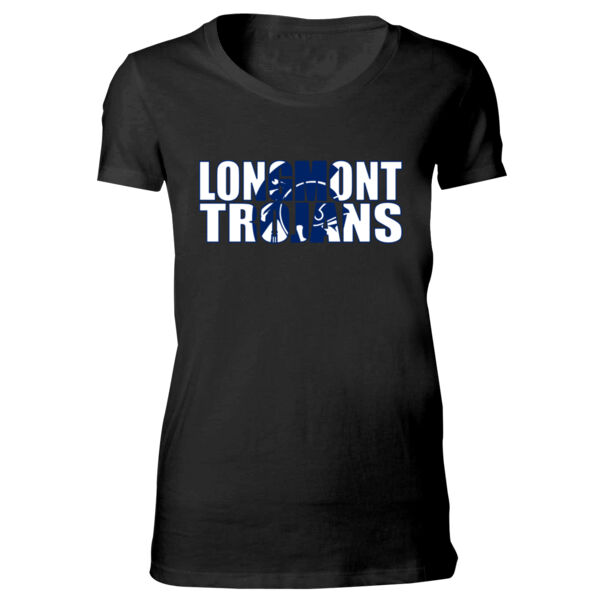 Longmont Trojans Knockout - Bella Favorite T-Shirt Thumbnail