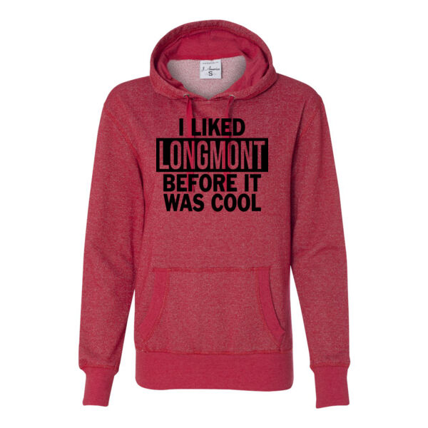 I Liked Longmont Before It Was Cool - Glitter Hoodie Thumbnail