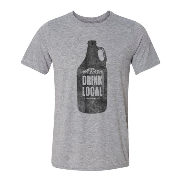 Drink Local Longmont Colorado - Light Youth/Adult Ultra Performance Active Lifestyle T Shirt Thumbnail