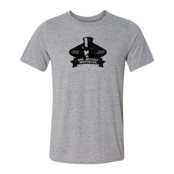 Mister Money Mustache - Light Youth/Adult Ultra Performance Active Lifestyle T Shirt Thumbnail