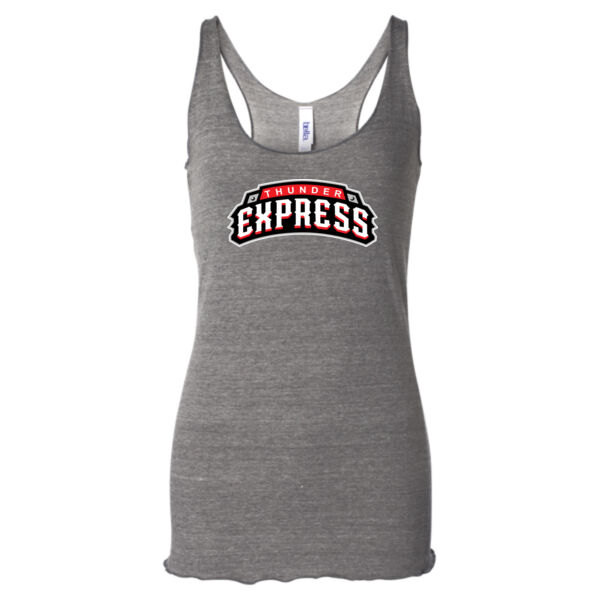 Thunder Express - Ladies' Triblend Racerback Tank Top Thumbnail