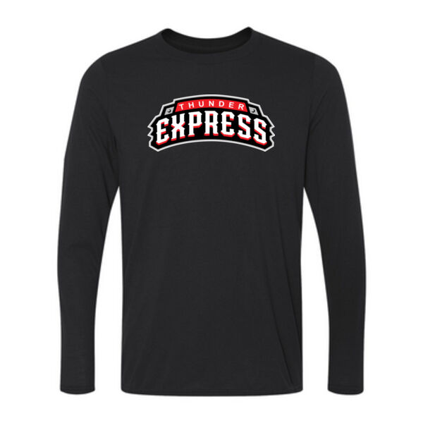 Thunder Express - Long Sleeve Ultra Performance 100% Performance T Shirt Thumbnail