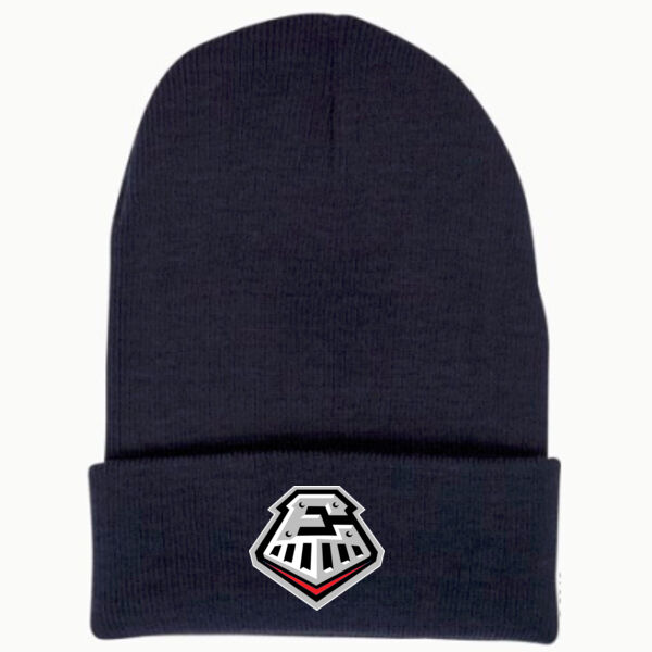 Express Embroidered - Cuffed Knit Cap Thumbnail