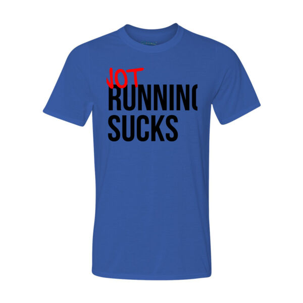 Not Running Sucks - Youth Ultra Performance Active Lifestyle T Shirt Thumbnail