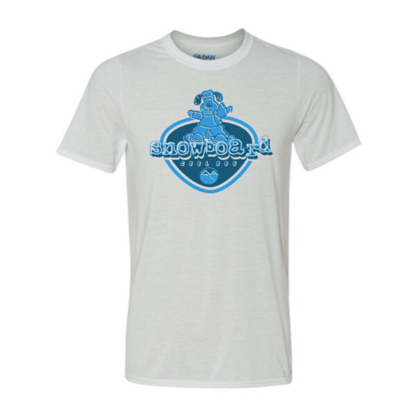 Snowboard Cool Dog - Light Youth/Adult Ultra Performance Active Lifestyle T Shirt Thumbnail
