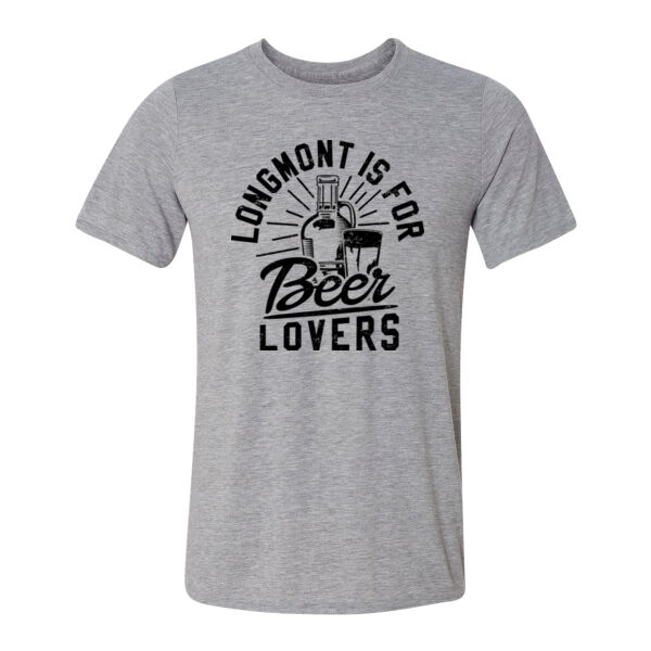 Longmont is for Beer Lovers - Light Youth/Adult Ultra Performance Active Lifestyle T Shirt Thumbnail