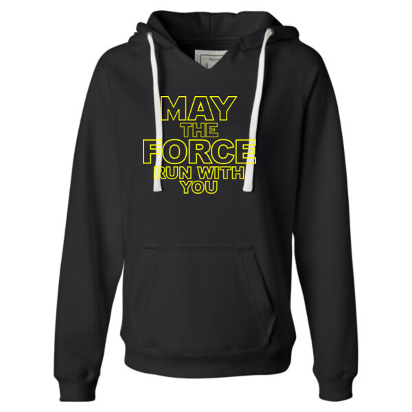 May The Force Run With You - Ladies Ultra Cotton™ 100% Cotton T Shirt Thumbnail