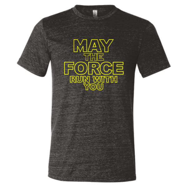 May The Force Run With You - Ladies Ultra Cotton™ 100% Cotton T Shirt Thumbnail