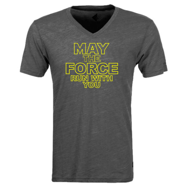 May The Force Run With You - Ladies Ultra Cotton™ 100% Cotton T Shirt Thumbnail