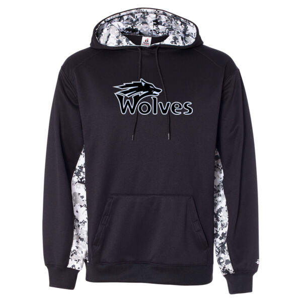 Wolves Digital Camo Hoodie Thumbnail