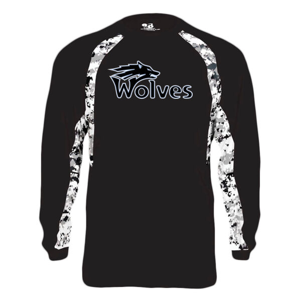 Wolves Digital Camo Hoodie Thumbnail