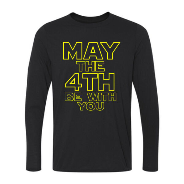 May the 4th Be With You - Long Sleeve Ultra Performance 100% Performance T Shirt Thumbnail