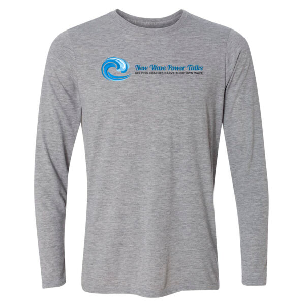 New Wave Power Talks - Light Youth Long Sleeve Ultra Performance Active Lifestyle T Shirt Thumbnail
