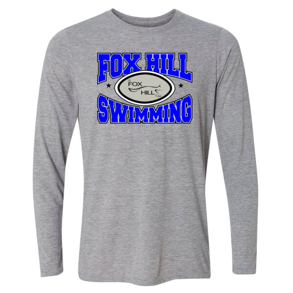 Fox Hill Swimming - Light Long Sleeve Ultra Performance Active Lifestyle T Shirt Thumbnail