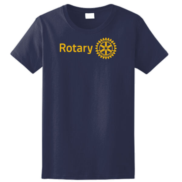 Rotary - Ladies Ultra Cotton™ 100% Cotton T Shirt Thumbnail