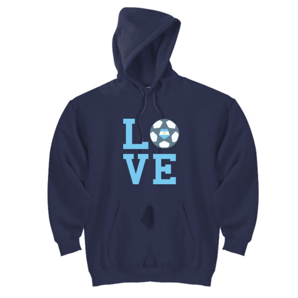 Love LFA - DryBlend™ Pullover Unisex Hooded Sweatshirt Thumbnail