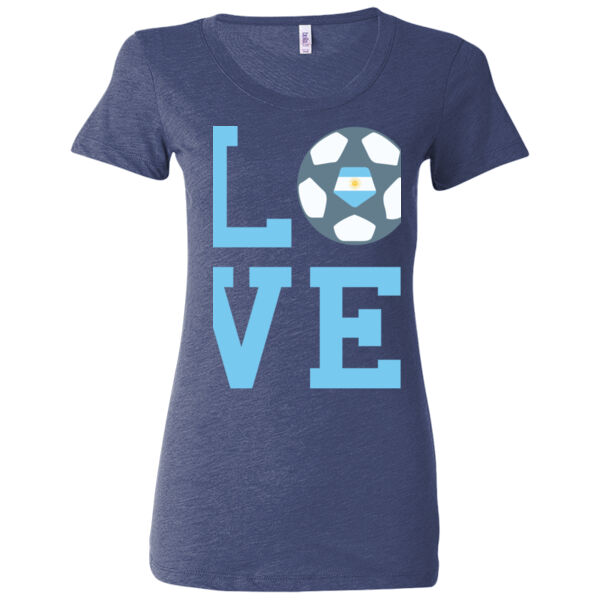 Love LFA - Ladies' Triblend Short Sleeve T-Shirt Thumbnail