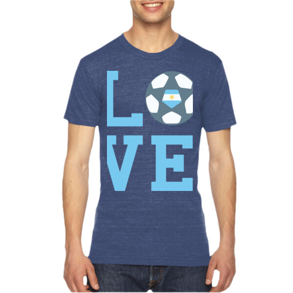 Love LFA - Unisex American Apparel Triblend T-Shirt Thumbnail