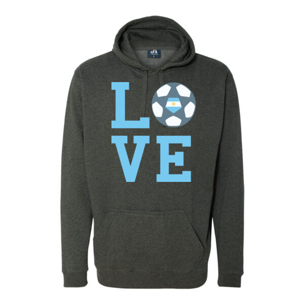 Love LFA - Tailgate Hoodie with Koozie & Bottle Opener Thumbnail