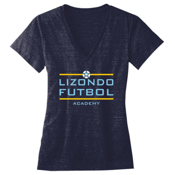 LFA - Ladies' Triblend Deep V-Neck T-Shirt Thumbnail