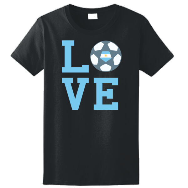 Love LFA - Ladies Ultra Cotton™ 100% Cotton T Shirt Thumbnail