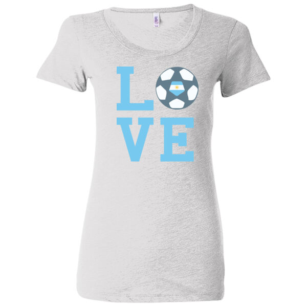 Love LFA - Ladies' Triblend Short Sleeve T-Shirt Thumbnail