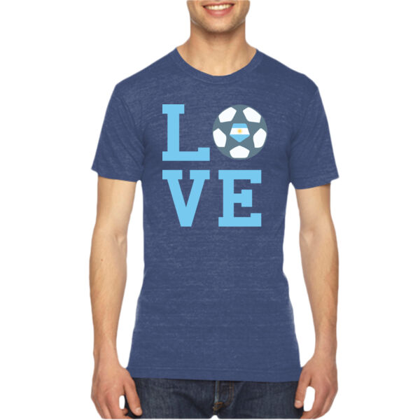 Love LFA - Unisex American Apparel Triblend T-Shirt Thumbnail