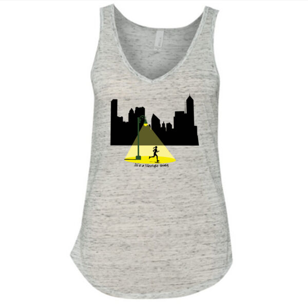 Others Sleep (Women's) - Ladies' Flowy V-Neck Tank Thumbnail