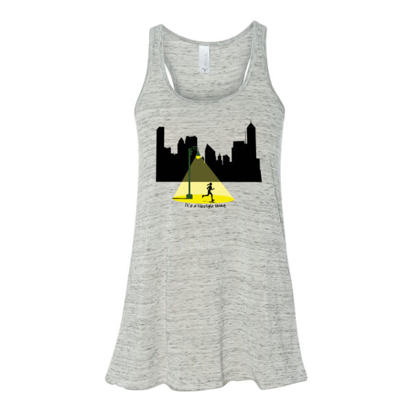 Others Sleep (Women's) - Bella Ladies' Flowy Racerback Tank (S) Thumbnail