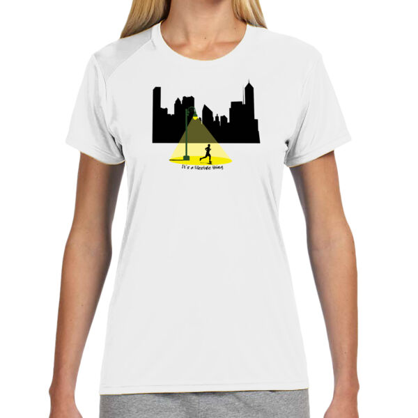 Others Sleep (Mens) - (S) Ladies' Shorts Sleeve Cooling Performance Crew Light Color Shirt Thumbnail