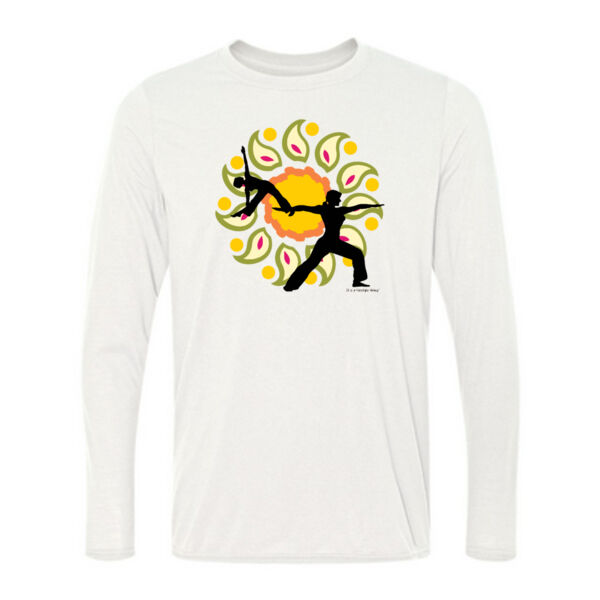 Asanas Yoga - Light Long Sleeve Ultra Performance Active Lifestyle T Shirt Thumbnail