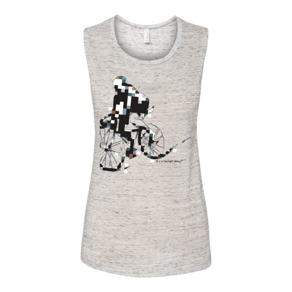 The Biker - Bella Flowy Scoop Muscle Tank (S) Thumbnail