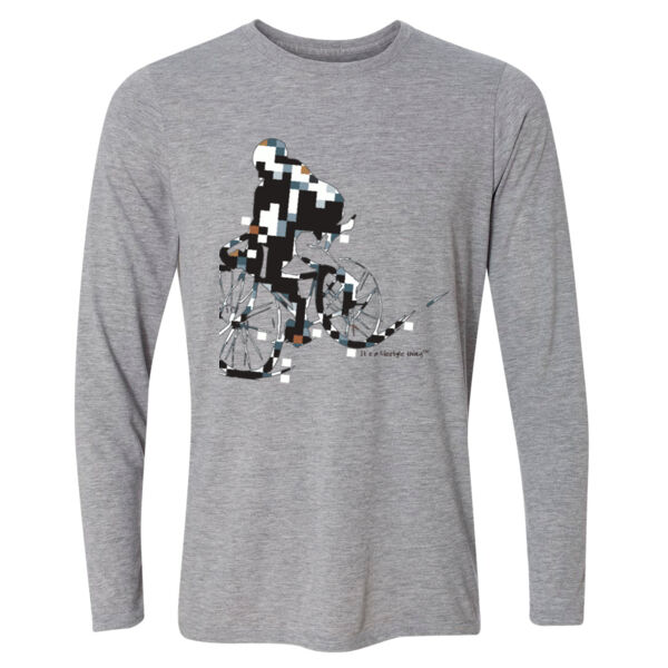 The Biker - Light Youth Long Sleeve Ultra Performance Active Lifestyle T Shirt Thumbnail
