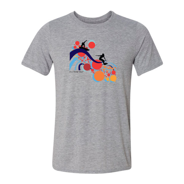 Liquid Soul surfing - Light Youth/Adult Ultra Performance Active Lifestyle T Shirt Thumbnail