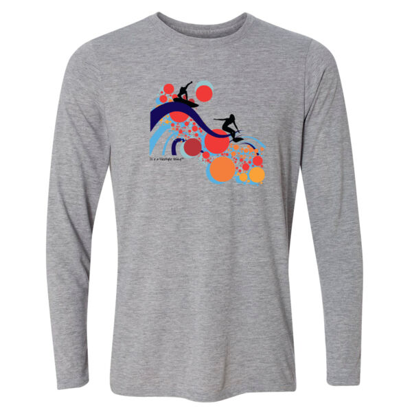 Liquid Soul surfing - Light Youth Long Sleeve Ultra Performance Active Lifestyle T Shirt Thumbnail