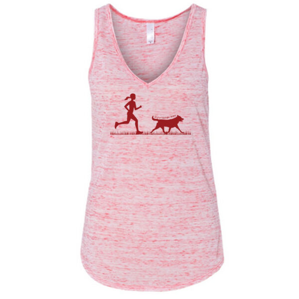 The Pacer - Ladies' Flowy V-Neck Tank Thumbnail