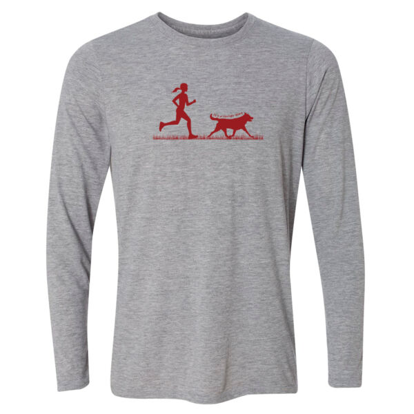The Pacer - Light Youth Long Sleeve Ultra Performance Active Lifestyle T Shirt Thumbnail